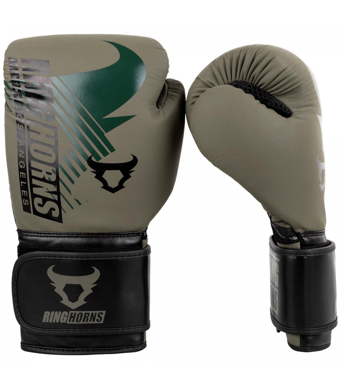 Боксови Ръкавици - Ringhorns Charger MX Boxing Gloves - Khaki/Black​